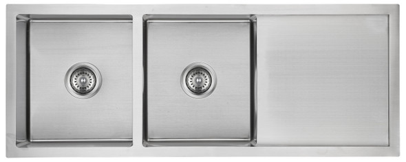 Eden Double Bowl & Single Drainer Kitchen Sink 1160*450*208mmPolished Stainless