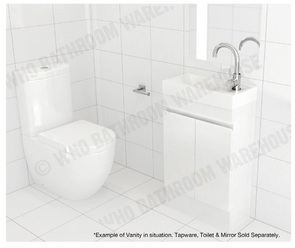 Slimline 450 PVC +Basin+ Removable Kickboard  (Wall Hung or Floor Mount)