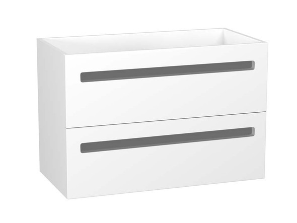 CARLY GLOSS WHITE VANITY - 600mm
