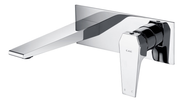 Andira Basin/Bath Wall Mixer Combo Chrome
