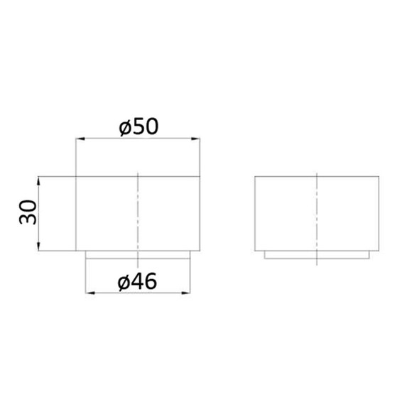 Tana 1/4 turn Wall Tap Assembly Matt Black