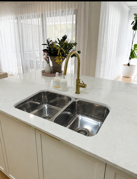 CORA DOUBLE UNDERMOUNT SINK