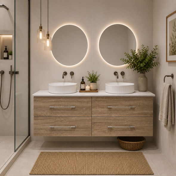 WALNUT VANITY