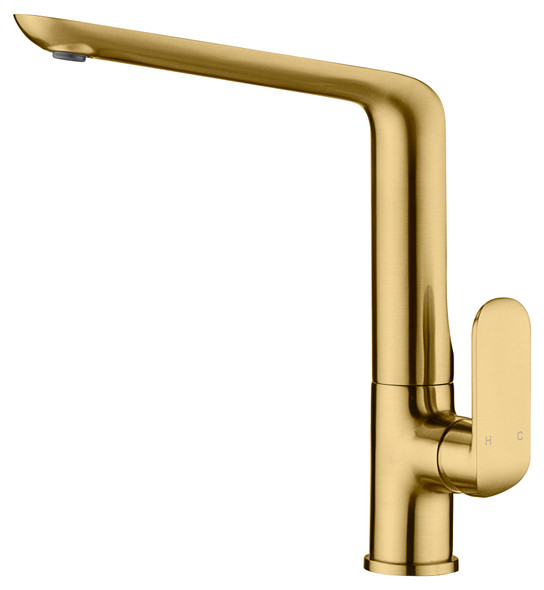 KARA SINK MIXER BRUSHED GOLD