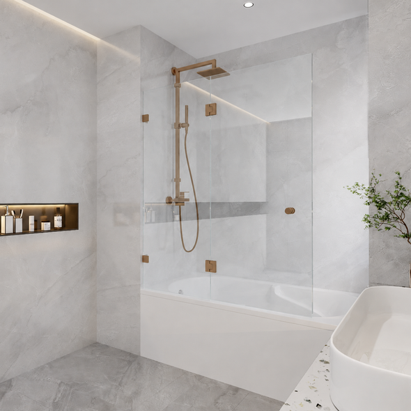HUNTER HINGE BATH SCREEN