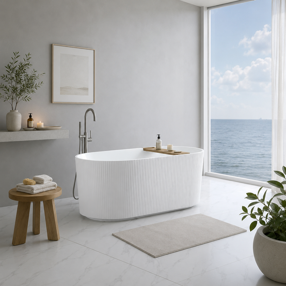 ALLY GROOVE BATH GLOSS WHITE