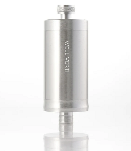 WELLNESS POD SHOWER FILTER - BRUSHED SILVER WELLNESS POD SHOWER FILTER - BRUSHED SILVER