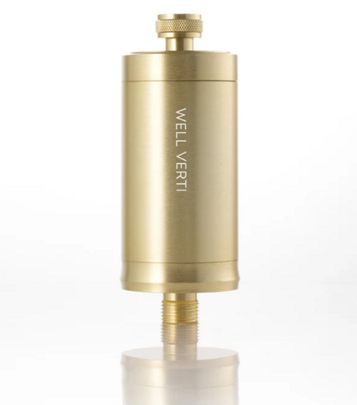 WELLNESS POD SHOWER FILTER - BRUSHED GOLD WELLNESS POD SHOWER FILTER - BRUSHED GOLD