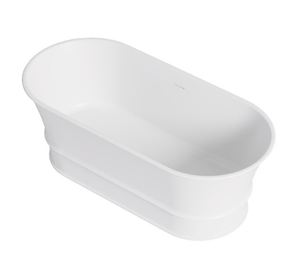 HARRINGTON FREESTANDING BATH 1500 MATTE WHITE 