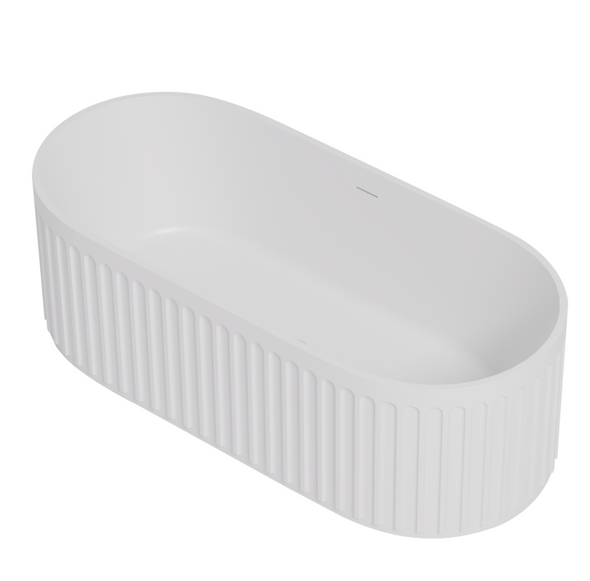 CASCADE FREESTANDING BATHTUB MATTE WHITE 1700MM