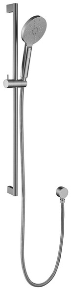 CORA SLIDING SHOWER RAIL SET BRUSHED NICKEL CORA SLIDING SHOWER RAIL SET BRUSHED NICKEL