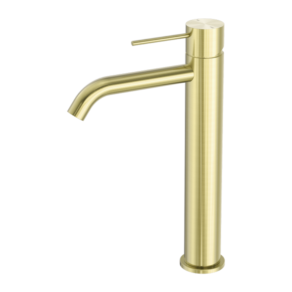 MECCA TALL BASIN MIXER BRUSHED GOLD MECCA TALL BASIN MIXER BRUSHED GOLD