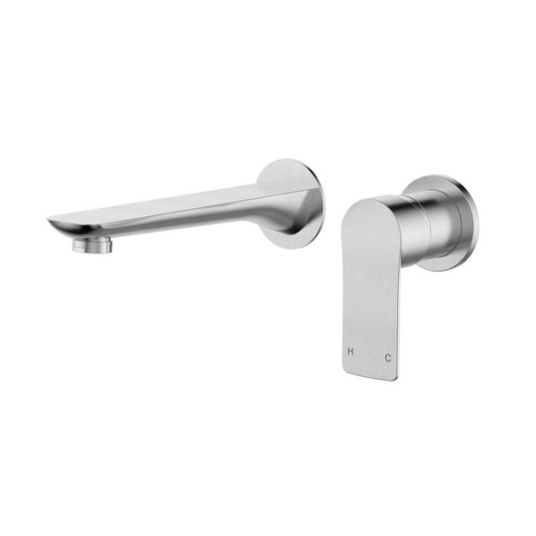 NOVA WALL COMBINATION - BRUSHED CHROME
