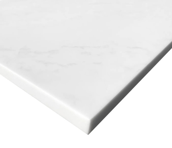 LAUNDRY STONE TOP 1960mm - CLOUDY CARRARA - NO HOLE LAUNDRY STONE TOP 1960mm - CLOUDY CARRARA - NO HOLE