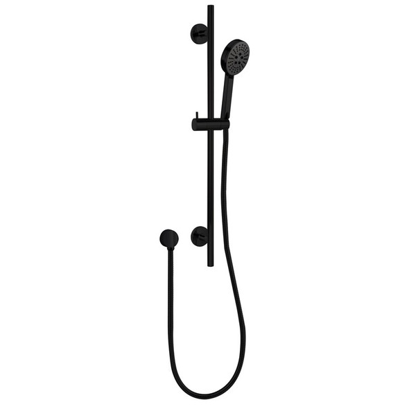 OTUS ROUND SLIDING SHOWER SET MATTE BLACK