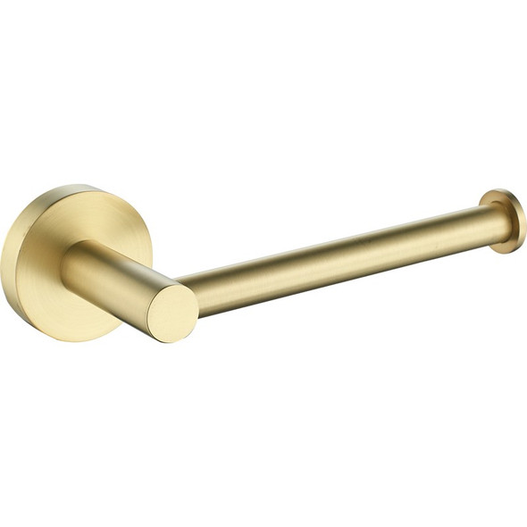 OTUS TOILET ROLL HOLDER BRUSHED GOLD
