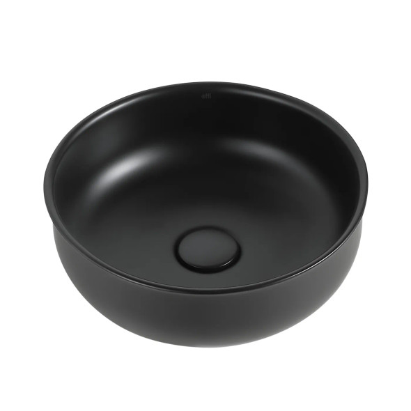 BRONTE 360 ROUND BASIN - MATTE BLACK BRONTE 360 ROUND BASIN - MATTE BLACK