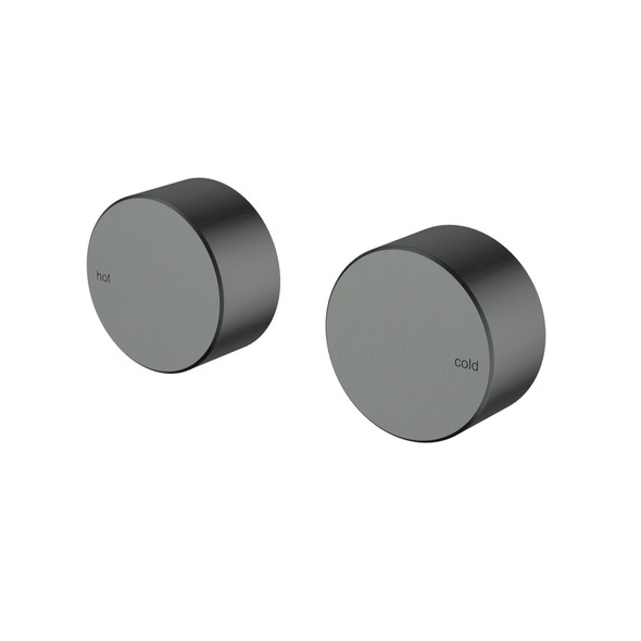Hali 1/4 Turn C/D Wall Top Assembly  Gun Metal