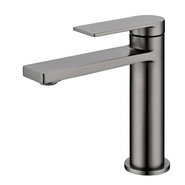 RUKI BASIN MIXER - GUN METAL