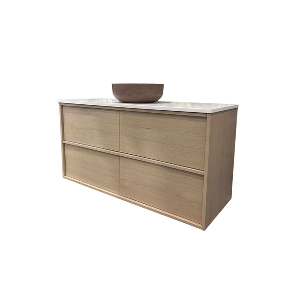 COVE LIGHT OAK VANITY - 1200 4D