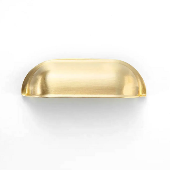 NEWPORT - 90mm HANDLE - BRUSHED BRASS 