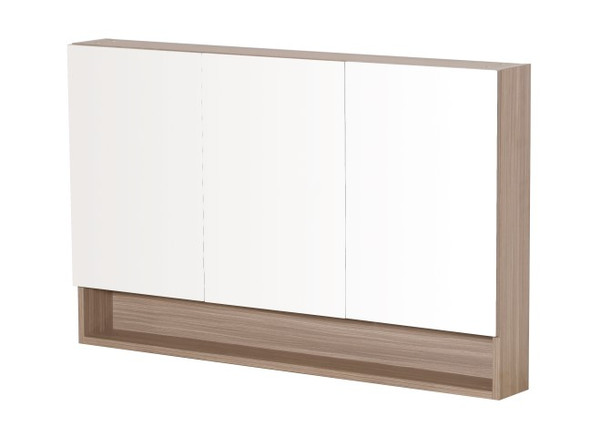 STELLA OAK MIRROR SHAVING CABINET 1200mm