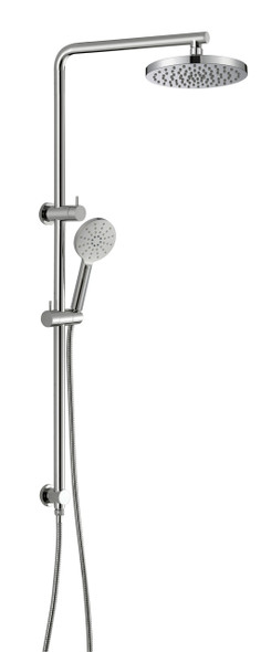 CORA MULTIFUNCTION SHOWER SET 200mm - BRUSHED NICKEL