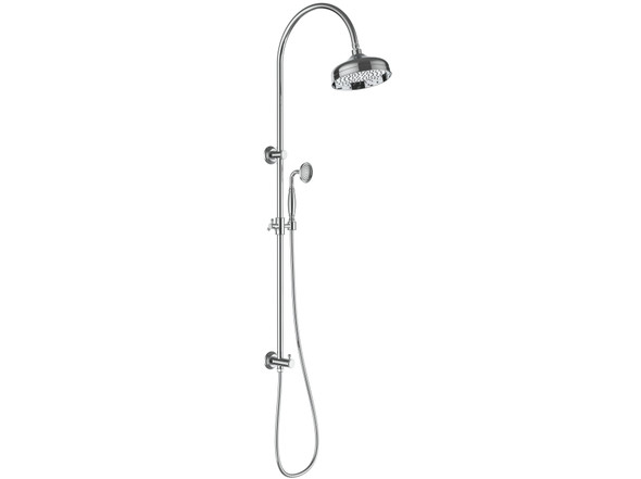 CLASICO TWIN SHOWER SET - CHROME