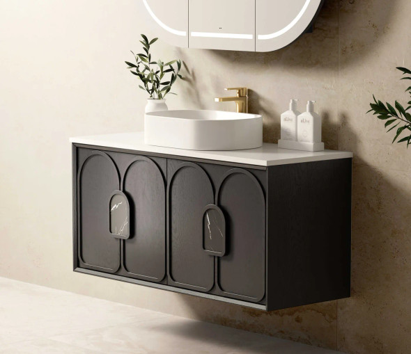 LAGUNA MARK II VANITY 1200MM - BLACK OAK