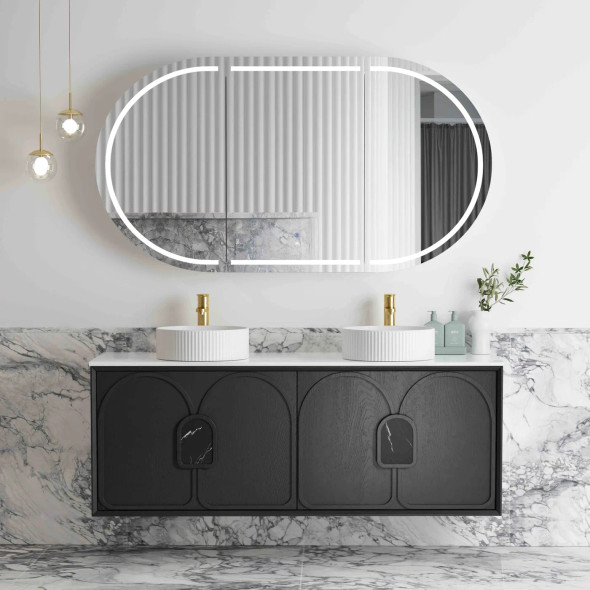 LAGUNA MARK II VANITY 1500MM - BLACK OAK