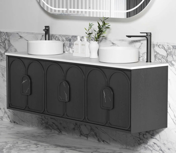 LAGUNA MARK II VANITY 1800MM - BLACK OAK