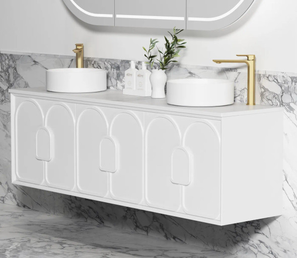 LAGUNA MARK II VANITY 1800MM - SATIN WHITE 
