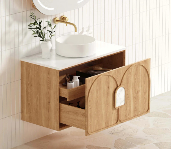 LAGUNA MARK II VANITY 900MM - WOODLAND OAK 