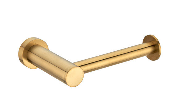SAMANTHA TOILET ROLL HOLDER - BRUSHED GOLD