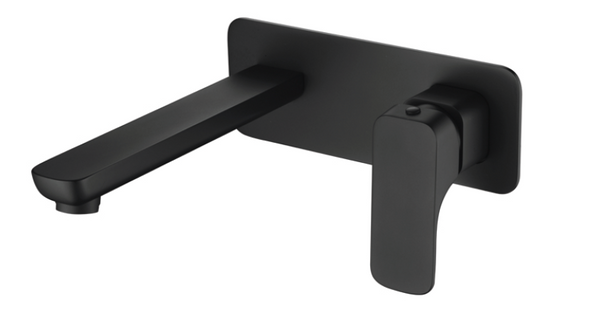 EDEN WALL BASIN MIXER - MATTE BLACK
