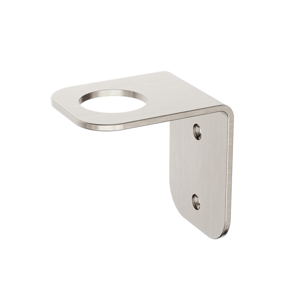 MEECA SOAP BOTTLE HOLDER BRUSHED NICKEL