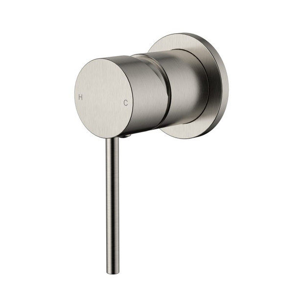 STAR MINI WALL MIXER 60mm - BRUSHED NICKEL