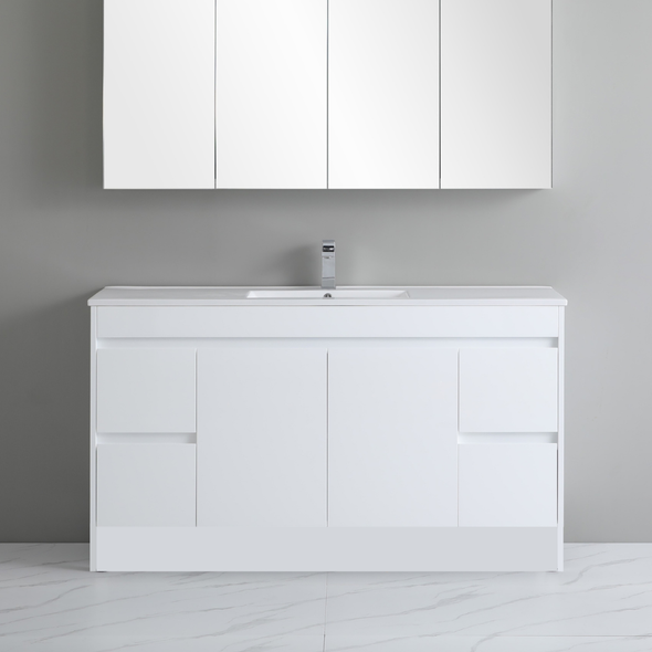 POLAR PVC FLOOR MOUNT VANITY 1500mm