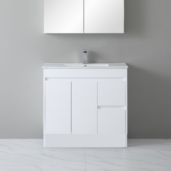 POLAR PVC FLOOR MOUNT VANITY 900mm