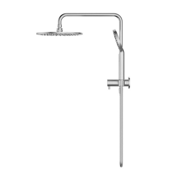 STAR COMPACT HALF SHOWER COLUMN SET 250MM -  BRUSHED CHROME