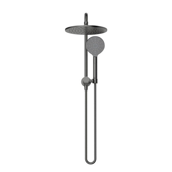STAR COMPACT HALF SHOWER COLUMN SET 250MM - GUN METAL