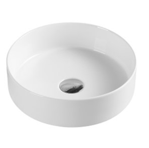 LUNA ROUND BASIN 346x114mm - MATTE WHITE
