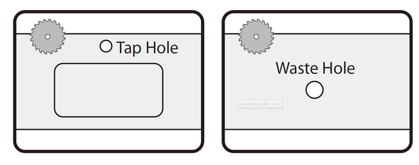 Tap Hole Cut