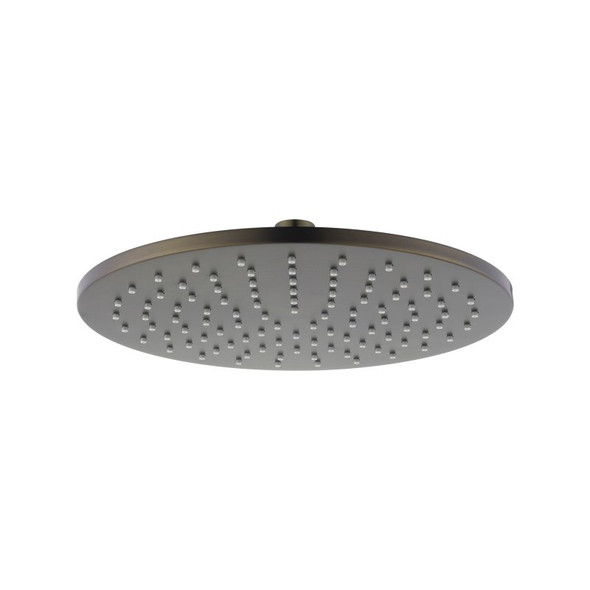 BRASS SHOWER HEAD ROUND 250MM - ANTIQUE BRASS