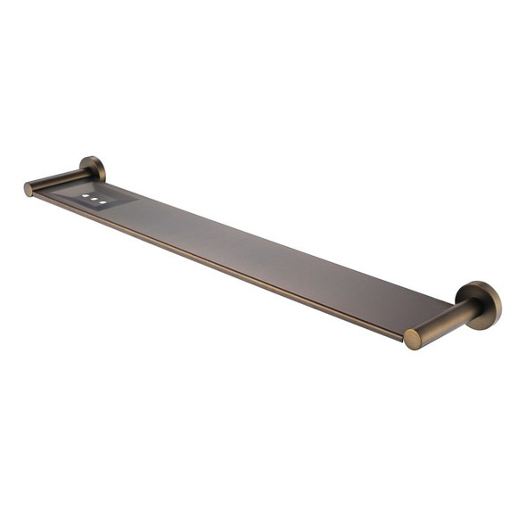 MIRAGE METAL SHELF - ANTIQUE BRASS