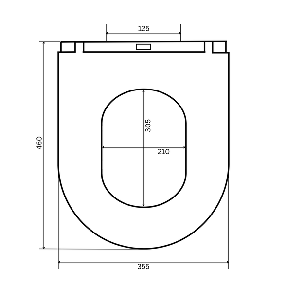 SOPHIA - SLIM SOFT CLOSE TOILET SEAT