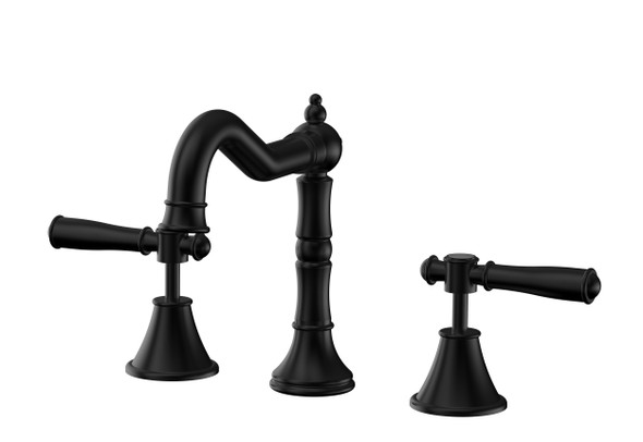 CLASICO BASIN TAP SET MATTE BLACK