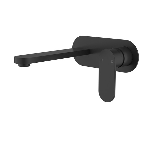 SORA WALL BASIN MIXER TIM KIT (BACKPLATE) - MATTE BLACK