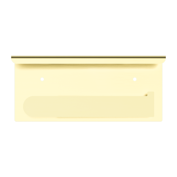 BIANCA TOILET ROLL HOLDER WITH PHONE HOLDER BRUSHED GOLD