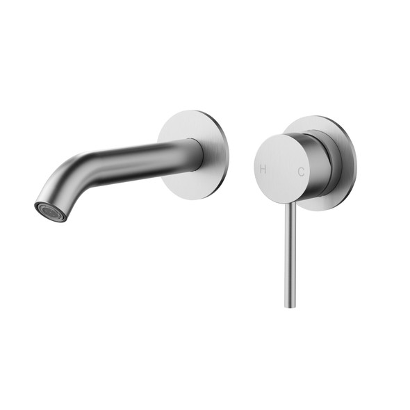 OTUS SLIMLINE WALL BASIN/BATH MIXER TRIM KIT - CHROME